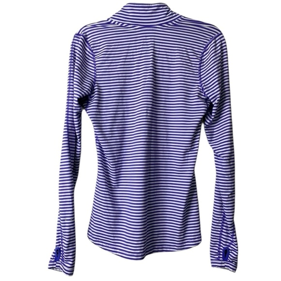 Nike Dri-FIT Women’s Striped Quarter Zip Pullover | Size Small - Picture 3 of 3